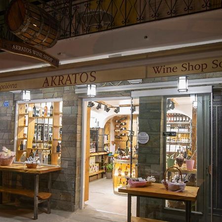 Апартаменти Akratos Wine House Нідрі Екстер'єр фото